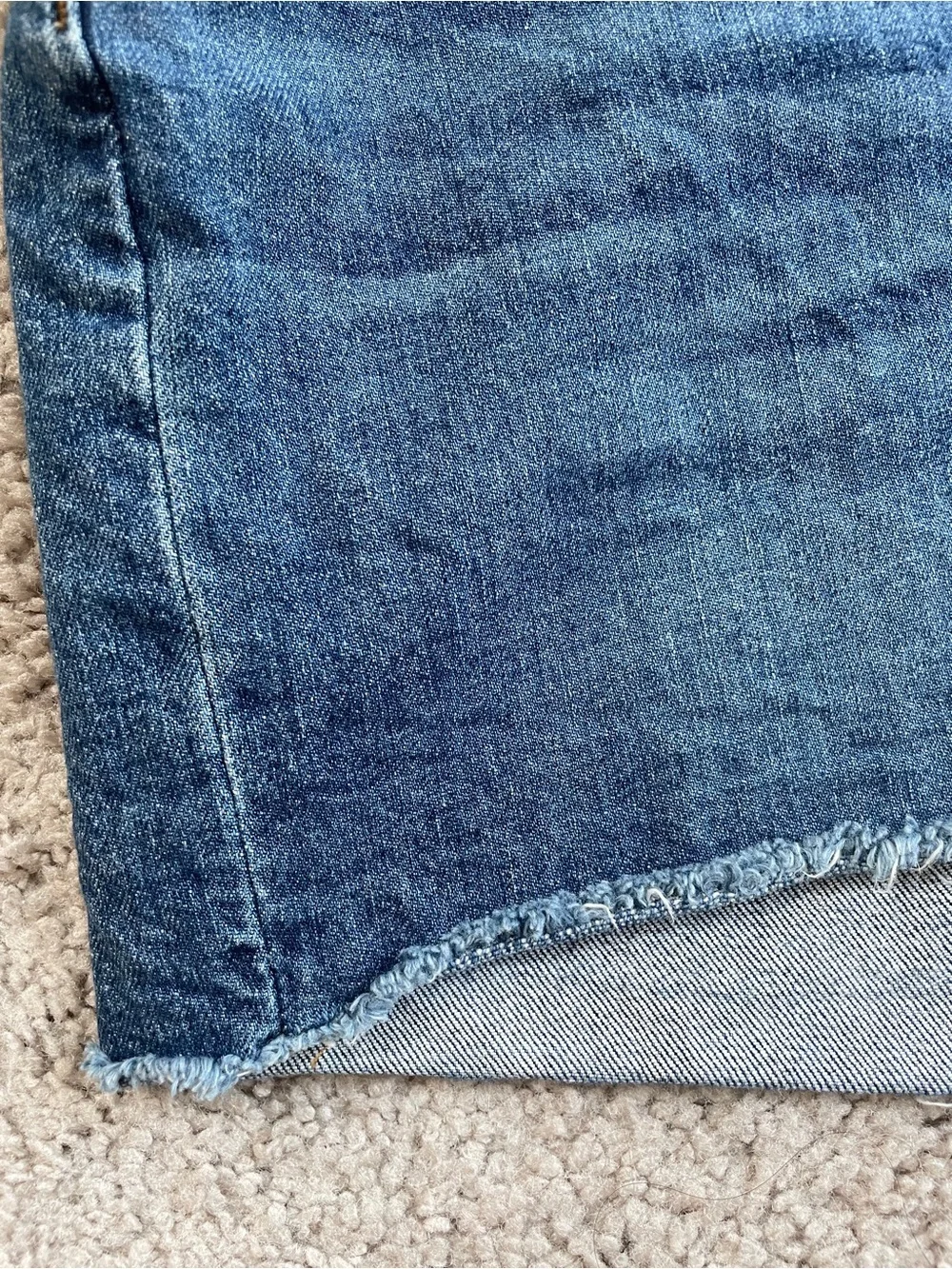 J. Crew Denim High-Rise Frayed 3.75